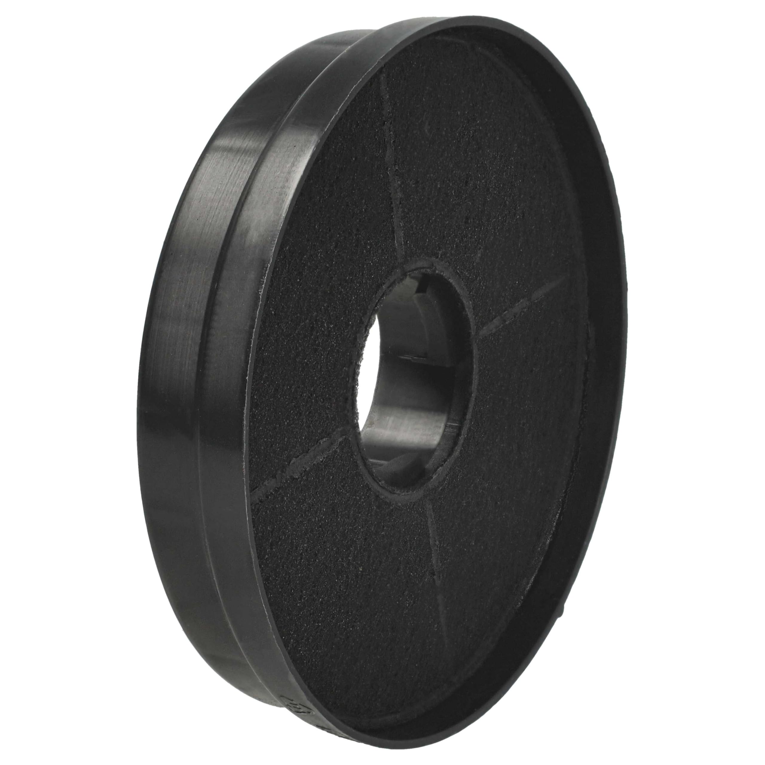 vhbw 8x Aktivkohlefilter kompatibel mit PKM KH1727-3H | KH 60-6, KHU-60EB, UBH 6002-2 H, RH 6091, UBH6002T Dunstabzugshaube - 10,5 cm