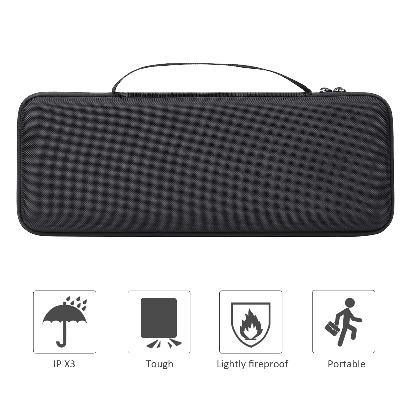 co2CREA Hard Travel Case, Hard Protective Case for Logitech MX Keys Mini, Minimalist Backlit Wireless Keyboard (MX Keys Mini Case, Silver) (Box Only co2CREA Hard Travel Case, Hard Protective Case for Logitech MX Keys Mini, Minimalist Backlit Wireless Keyboard (MX Keys Mini Case, Silver) (Box Only
