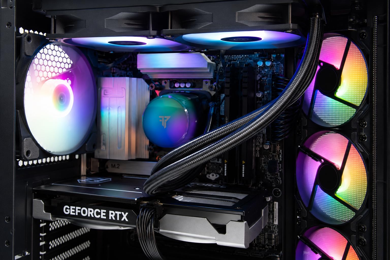 PcCom Imperial Gaming PC Sobremesa, AMD Ryzen 7 5800X, 32GB RAM, 2TB SSD NVMe, RTX 5070 12GB, Ordenador Gaming Alto Rendimiento 4K