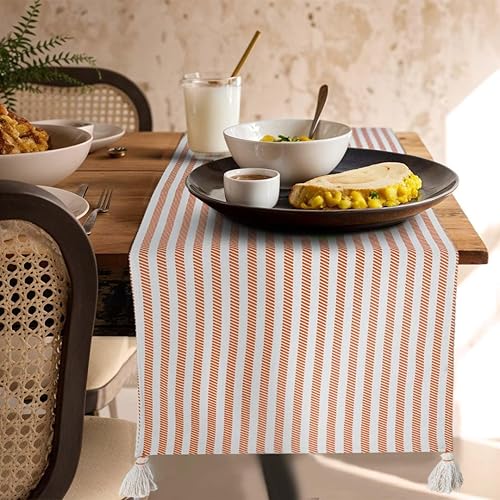 Folkulture Camino de mesa  Camino de mesa de primavera de 72 pulgadas de largo para cocina  Camino de mesa bohemio para decoración de granja o
