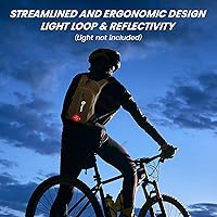 Vista 6 de Nepest Hydration Pack Backpack for Women & Men, Lightweight Water Backpack with 2L Water Bladder for Hiking Cycling Running Biking