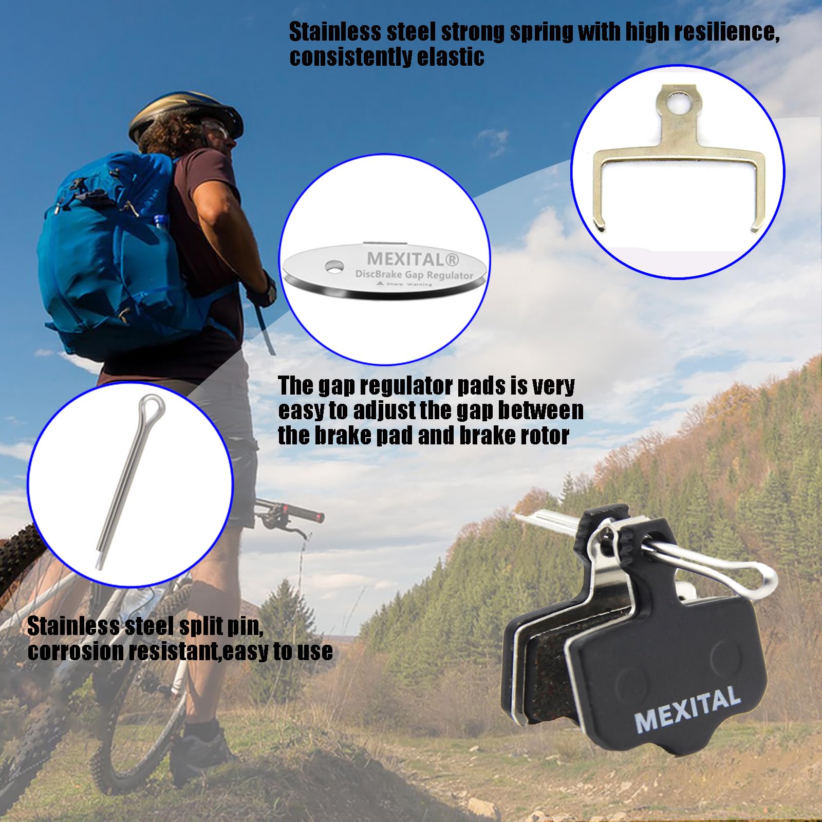 2 Coppie Pastiglie Freni Sinterizzate Per SRAM Avid - Compatibili Con Elixir, DB, XO E XX - Foto 7