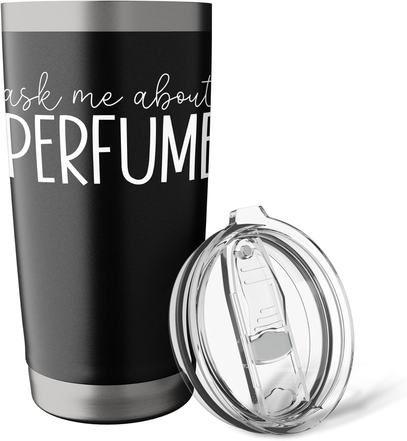 Ask Me About Perfume - Funny Perfumer Stainless Steel Insulated Tumbler image 5