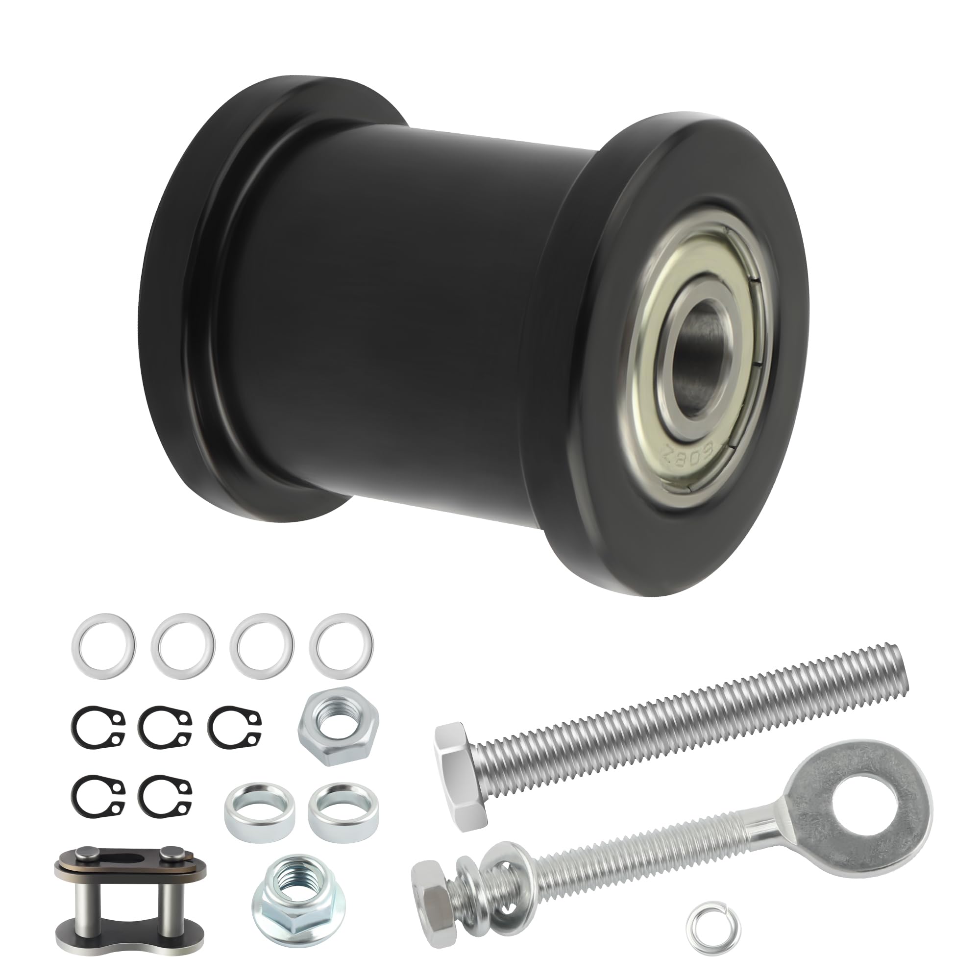 Photo 1 of 1-3/4 Inch Roller Mini Bike Chain Tensioner,Bike Chain Tensioner for Adjust Chain Tension,Single Speed Chain Tensioner Motorcycle Accessories Compatible with Motovox Mbx10 Mbx11