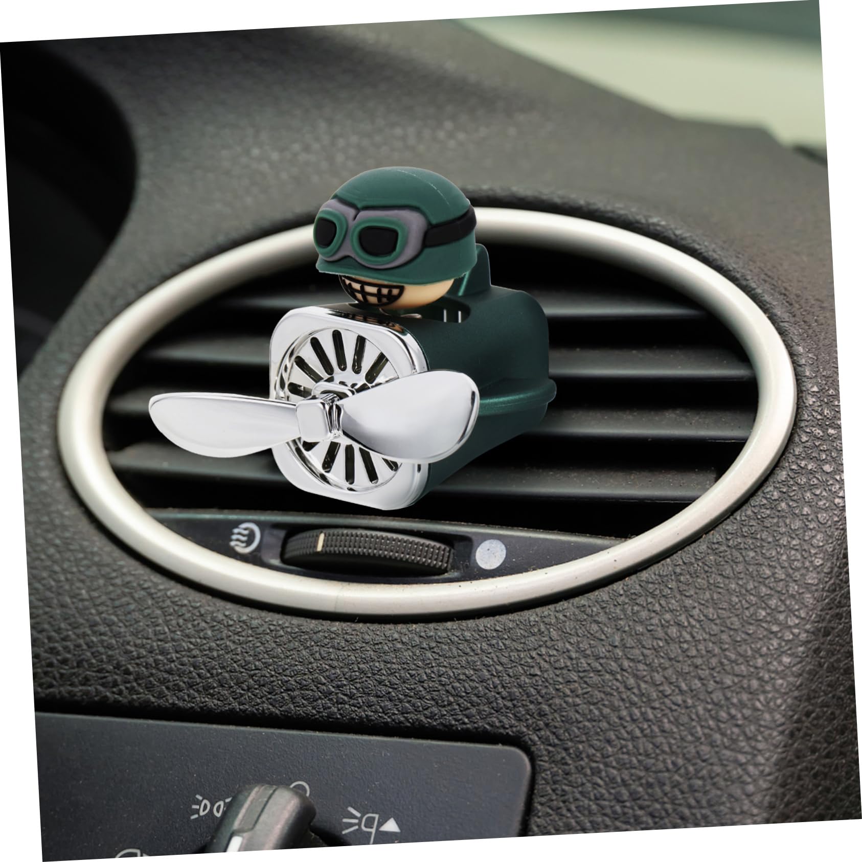 SOLUSTRE 4pezzi Clip Per Auto Decorazione Ventilazione Con Fragranza Design Chic e Facile Installazione Per Famiglia e Amici Di Profumi Inclusi