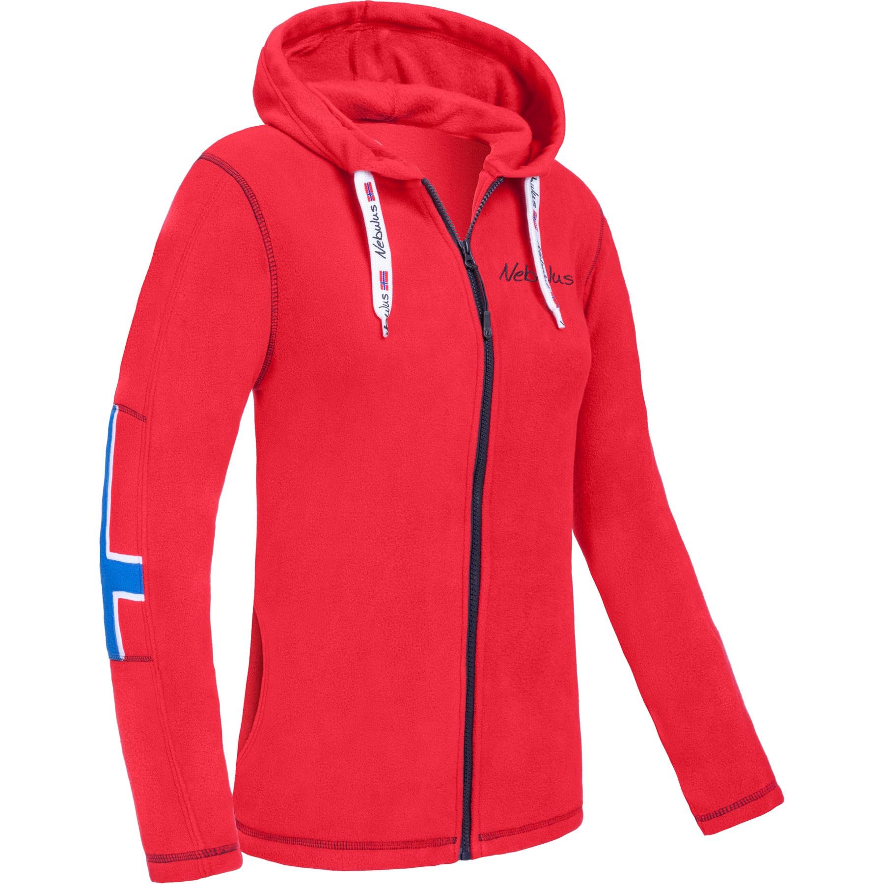 Nebulus Nordest Veste Polaire Chaude Femme - Longue Fermeture Éclair - Coupe Confort