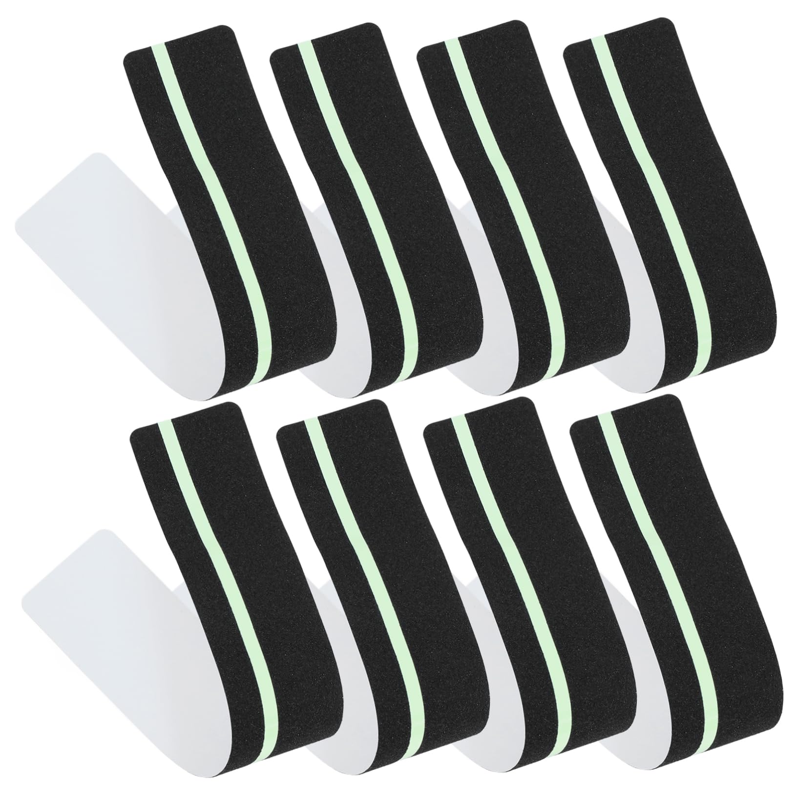 Cabilock 12piezas Peldaños Para Escaleras De Exterior Antideslizantes Cinta De Adecuado Para Terrazas Pasillos y Cubiertas