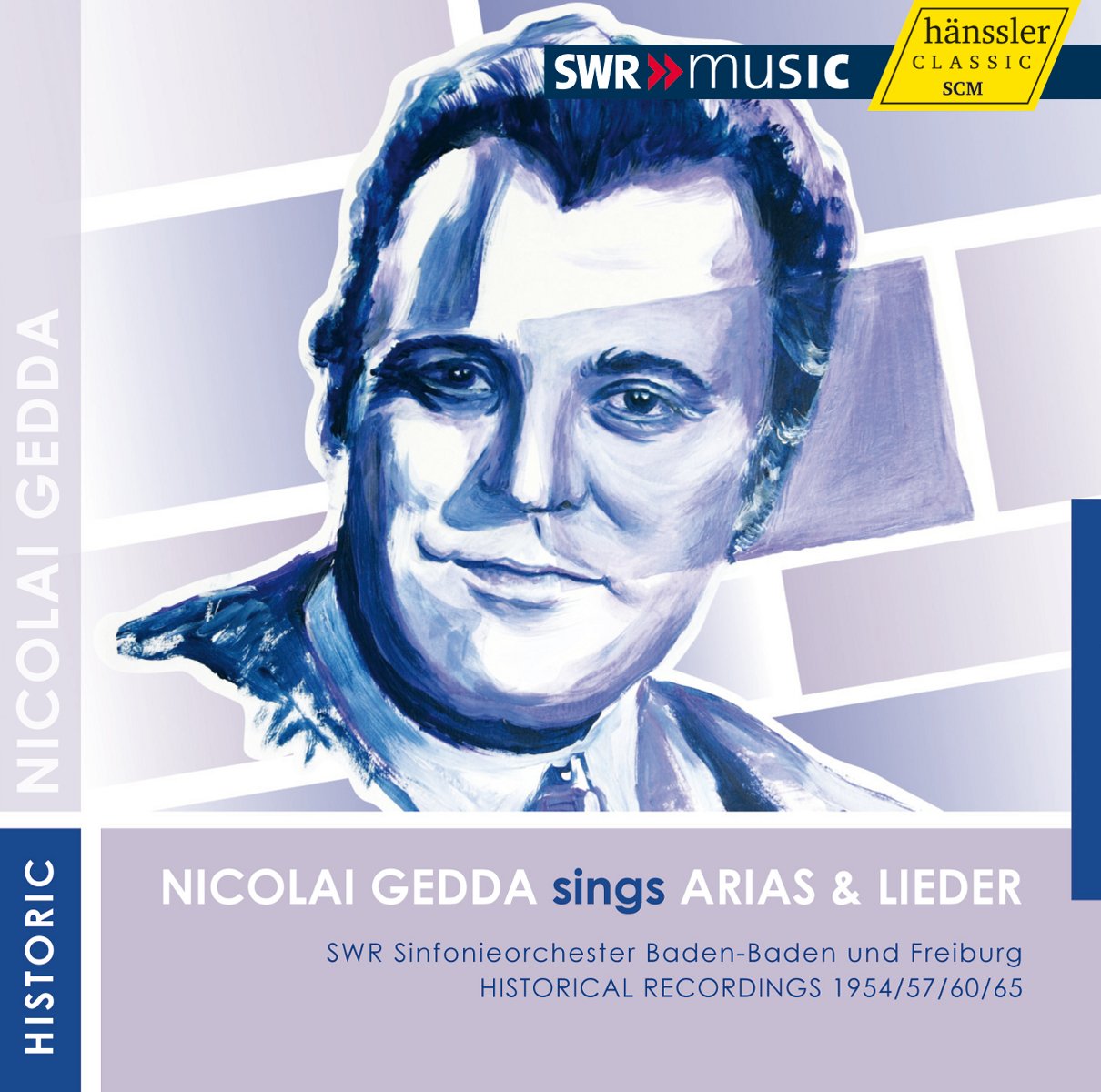 NICOLAI GEDDA SINGS ARIAS & LIEDER
