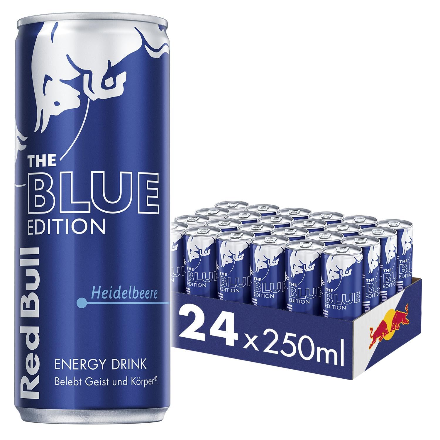Red Bull Energy Drink Blue Edition, MIT PFAND ÖSTERREICH 24x 250ml