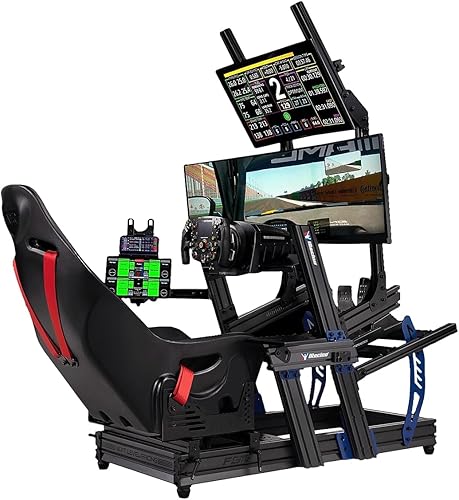 Miniatura 4 de Next Level Racing F- GT Elite - Complemento para monitor de montaje directo, gris carbón, negro