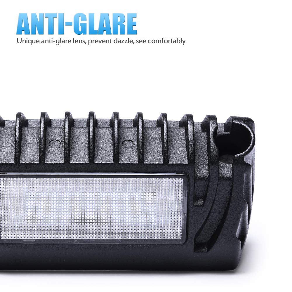 MICTUNING RV Exterior LED Porch Utility Light 12V 750 Lumen Awning