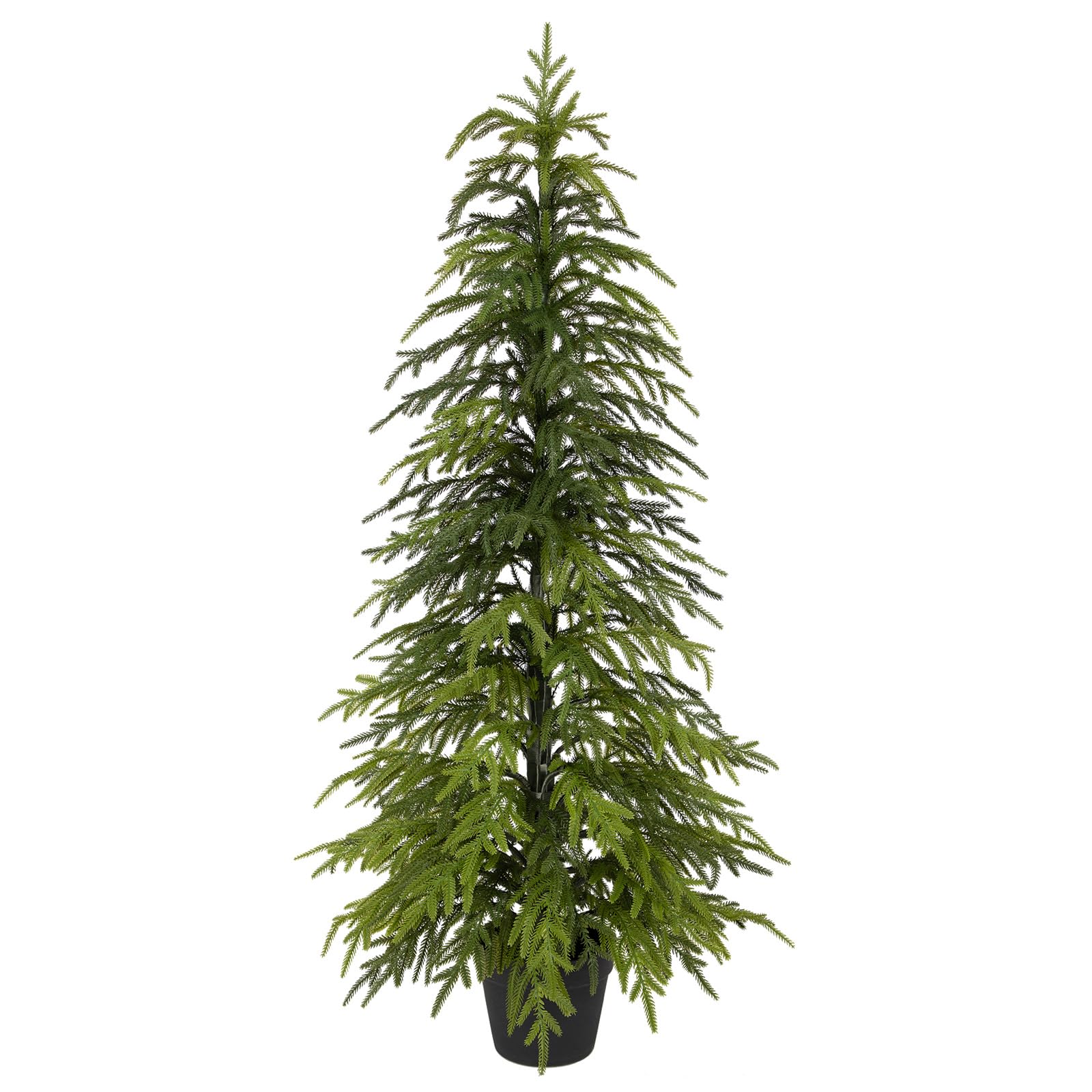 Amazon.com: 4ft Norfolk Pine Christmas Tree UV Resistant, 48in