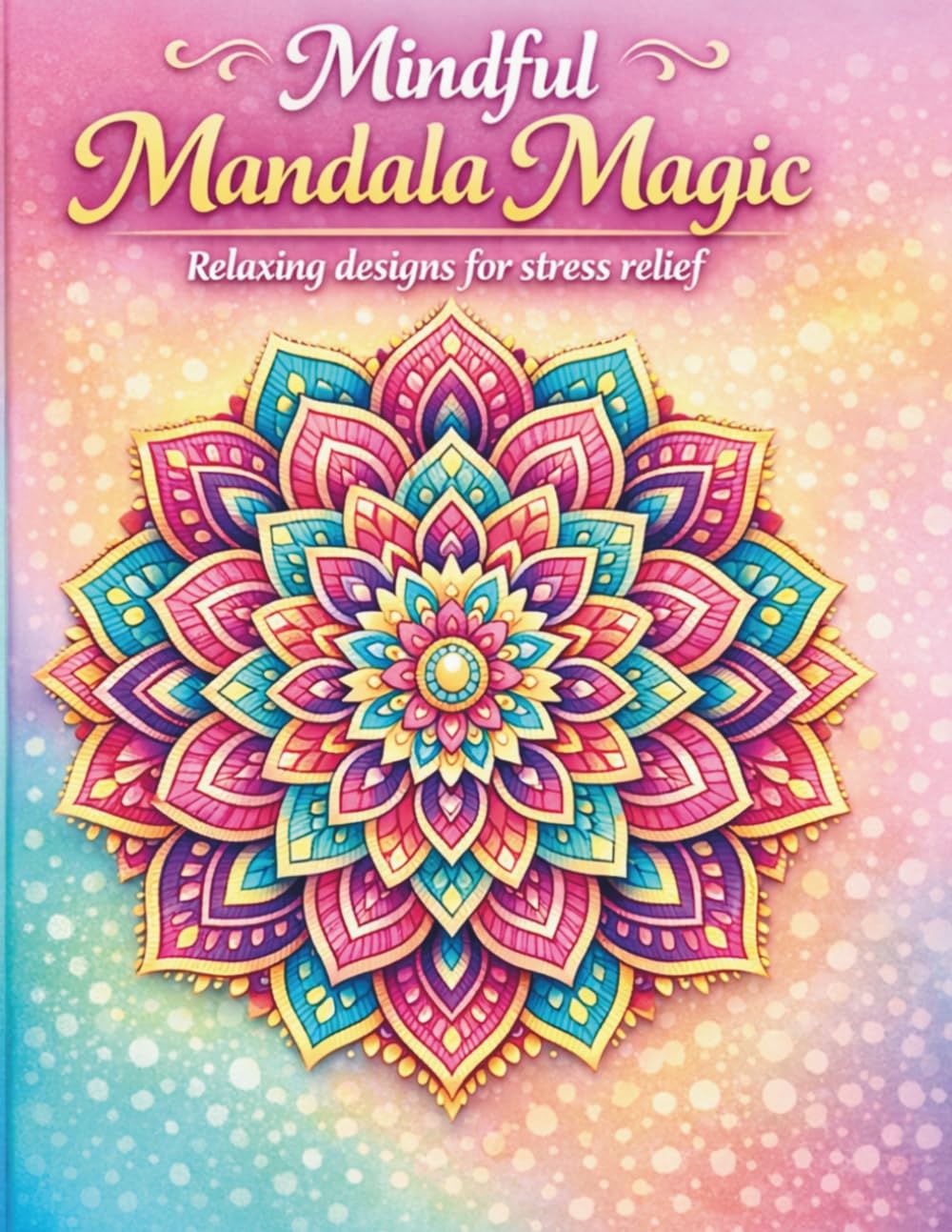 Mindful Mandala Magic: Relaxing designs for stress relief