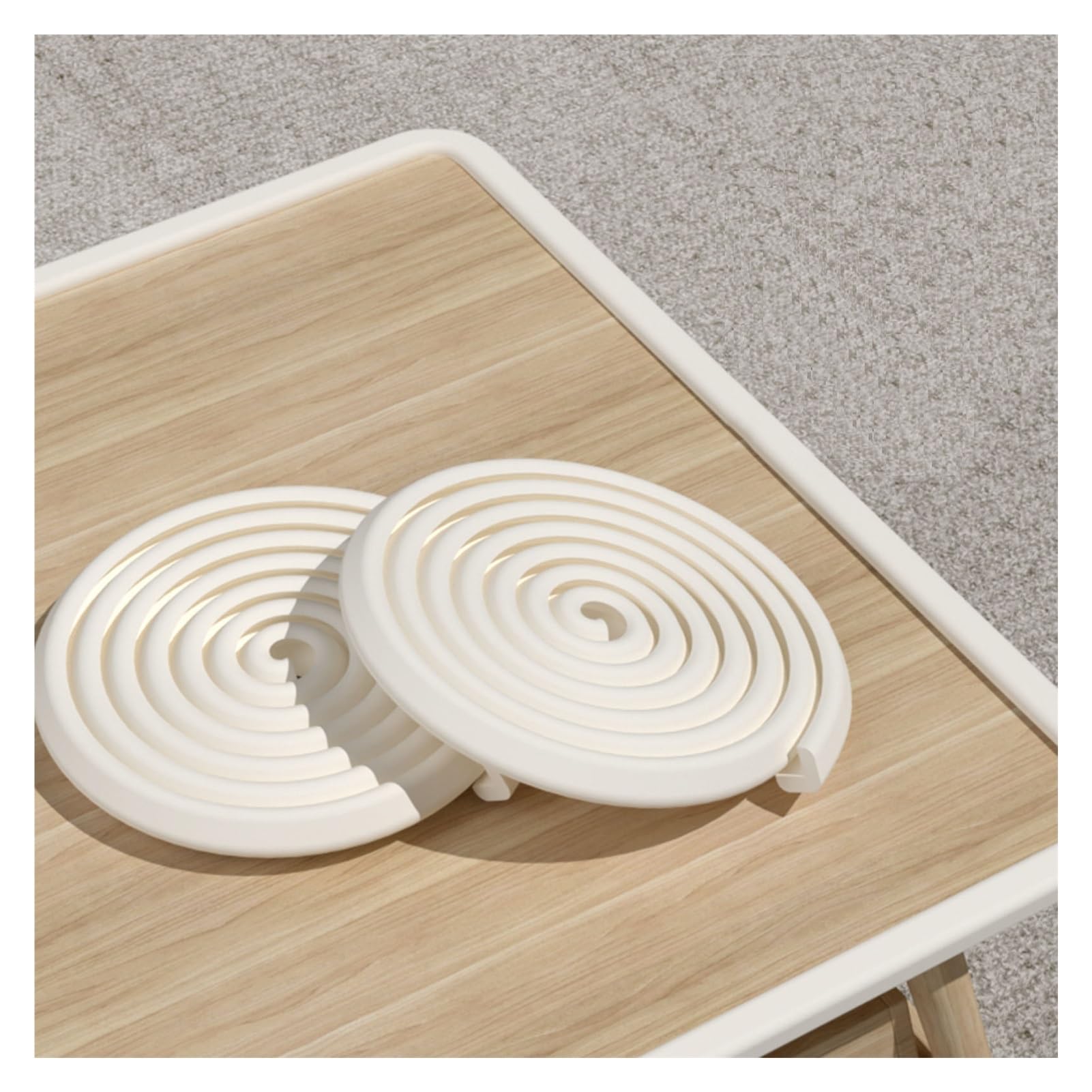 Protections d'angle, Rembourrage en Mousse NBR Autocollant pour Meubles, Longueur 2 m/5 m, Multicolore (Blanc, 5 m)