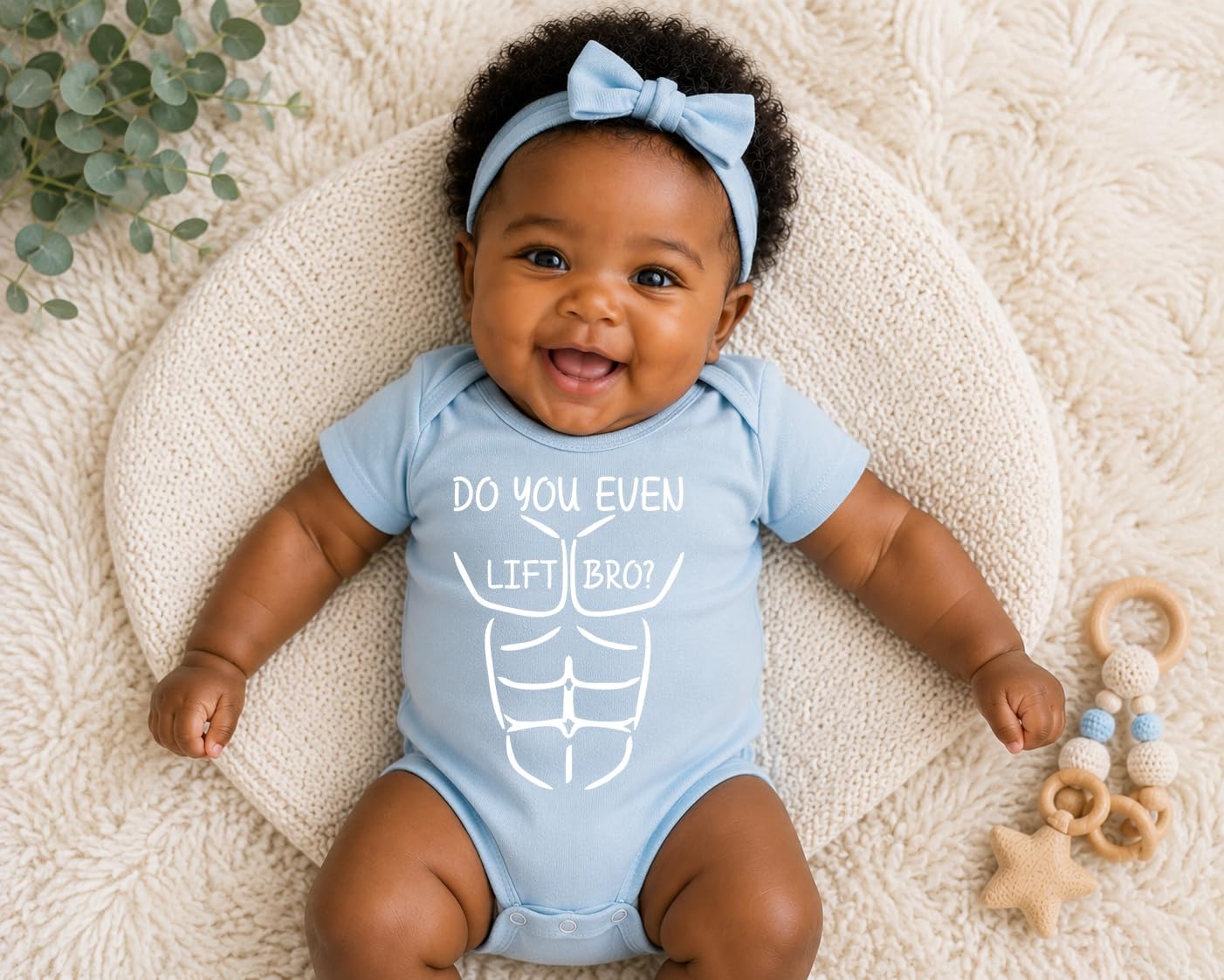 CBTwear Do You Even Lift Bro Funny Baby Bodysuit Infant Outfit