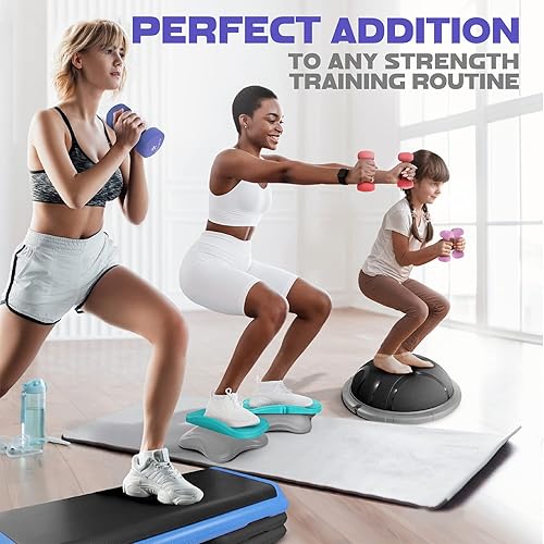 Miniatura 6 de Yes4All Neoprene Coated Dumbbell Hand Weight Sets of 2 - Multiple Weight Options with 15 Colors, Anti-roll, Anti-Slip, Hexagon Shape