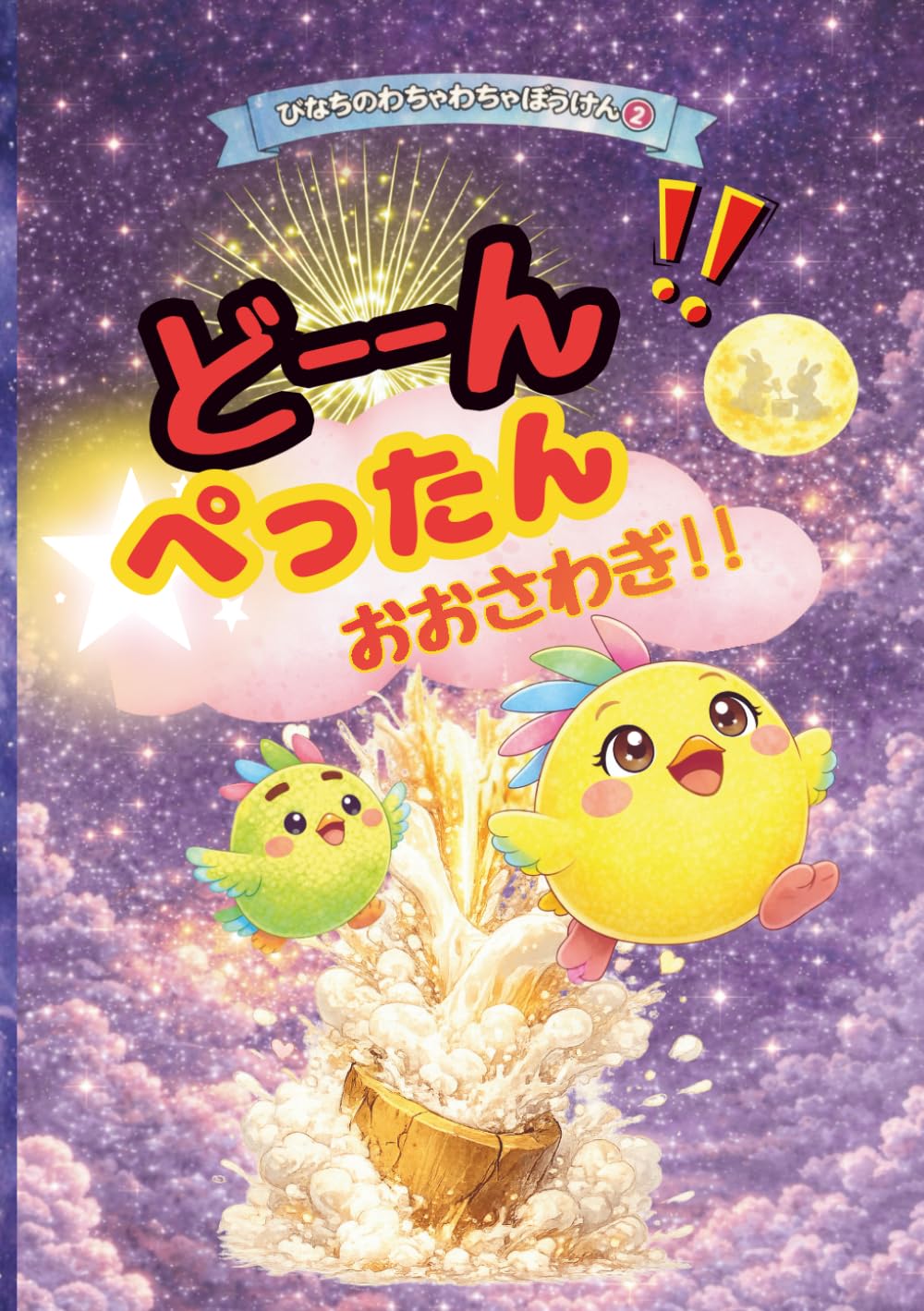 ぴなちのわちゃわちゃぼうけん② どーん!!ぺったん おおさわぎ!!