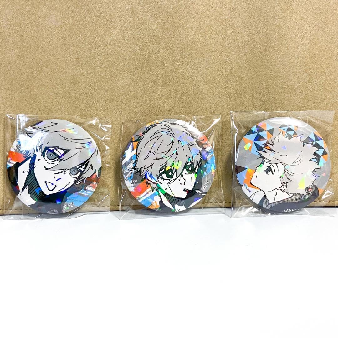 ブルーロック ホログラム缶バッジ 凪誠士郎 凪誠士郎 セット ブルーロック2期 ビッグホログラム缶バッジ／凪 誠士郎: キャラ