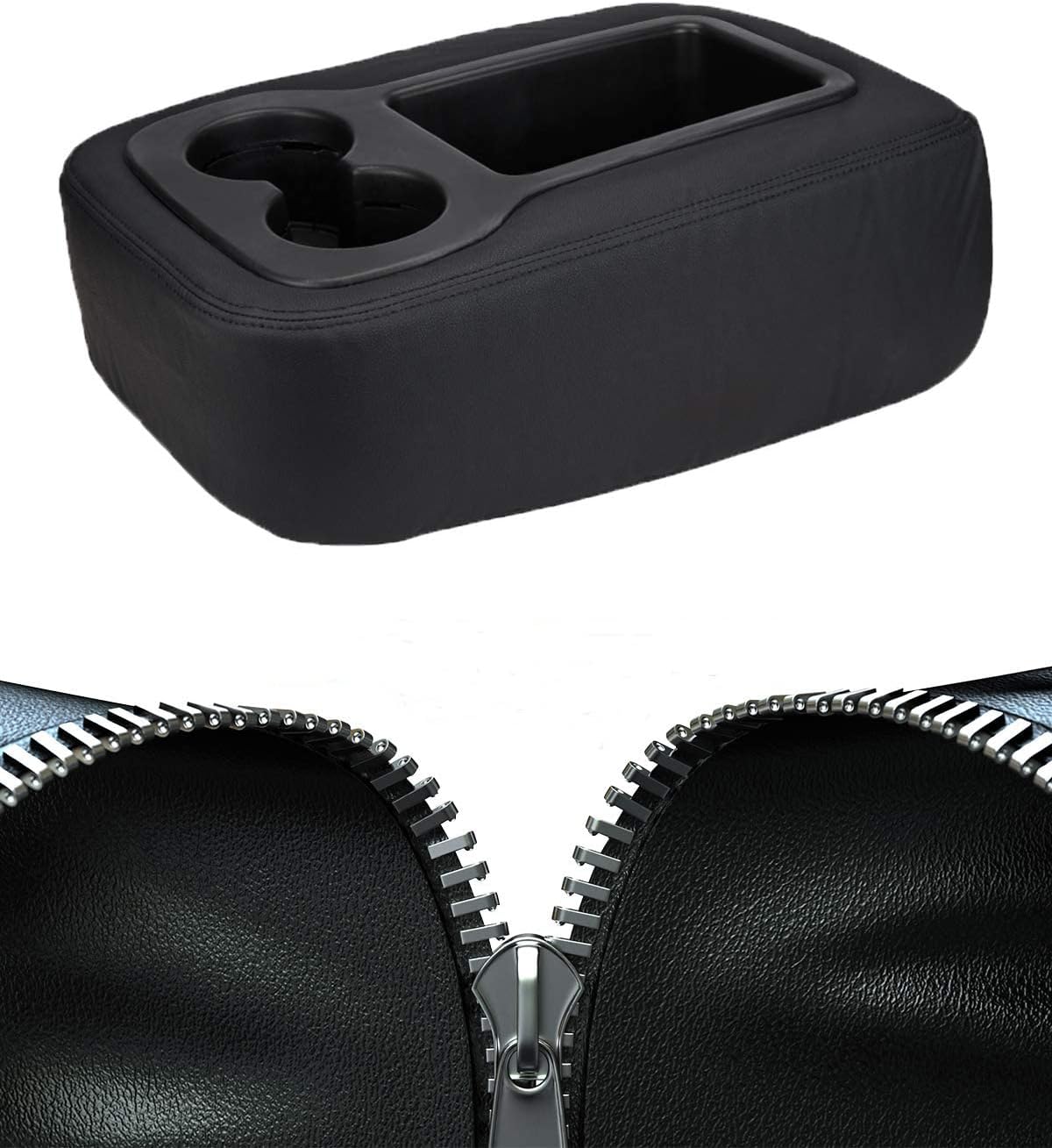 ISSYAUTO Armrest Cover Compatible with 20072014 Silverado