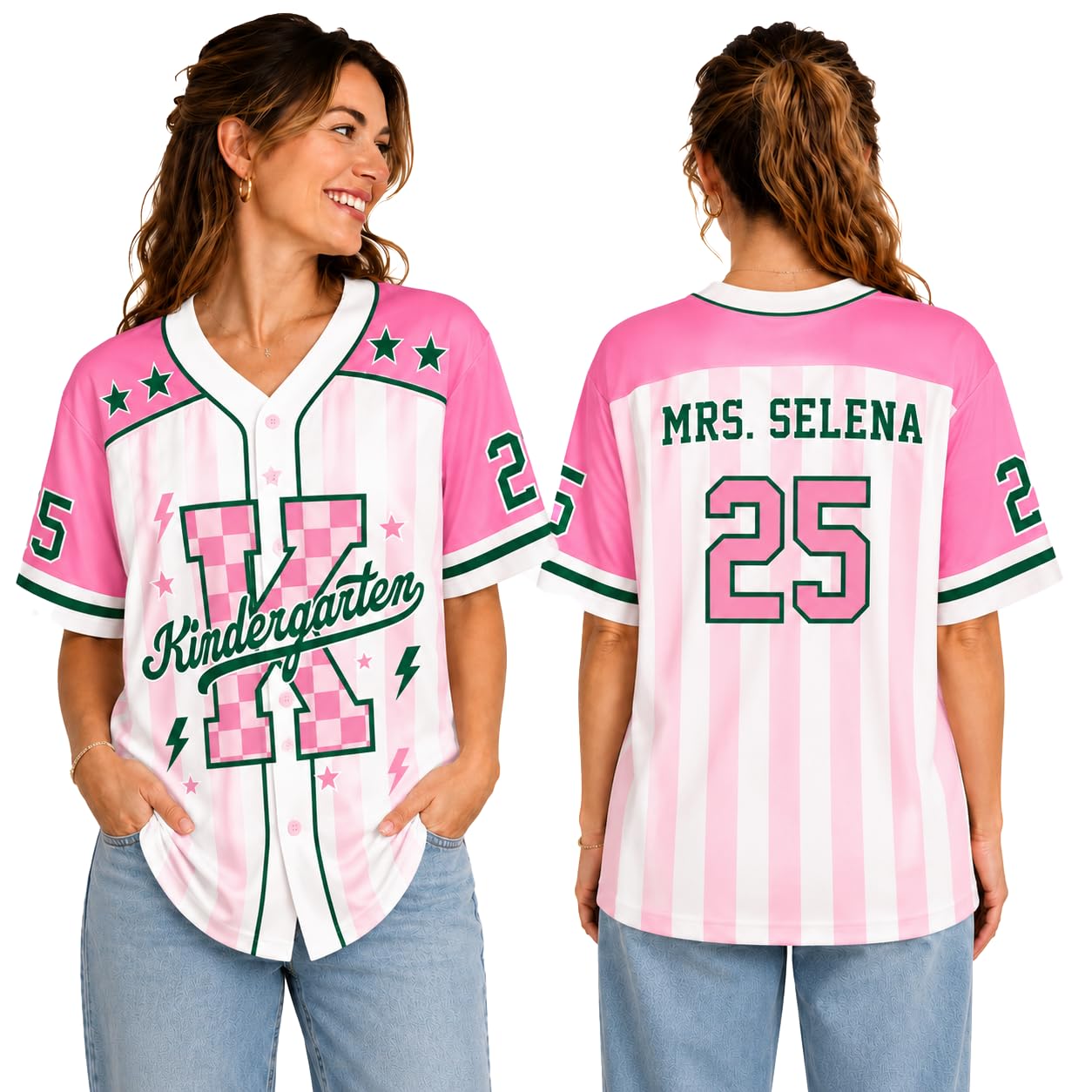 Teacher Jersey Personalized Teacher Shirts Back to School Outfits