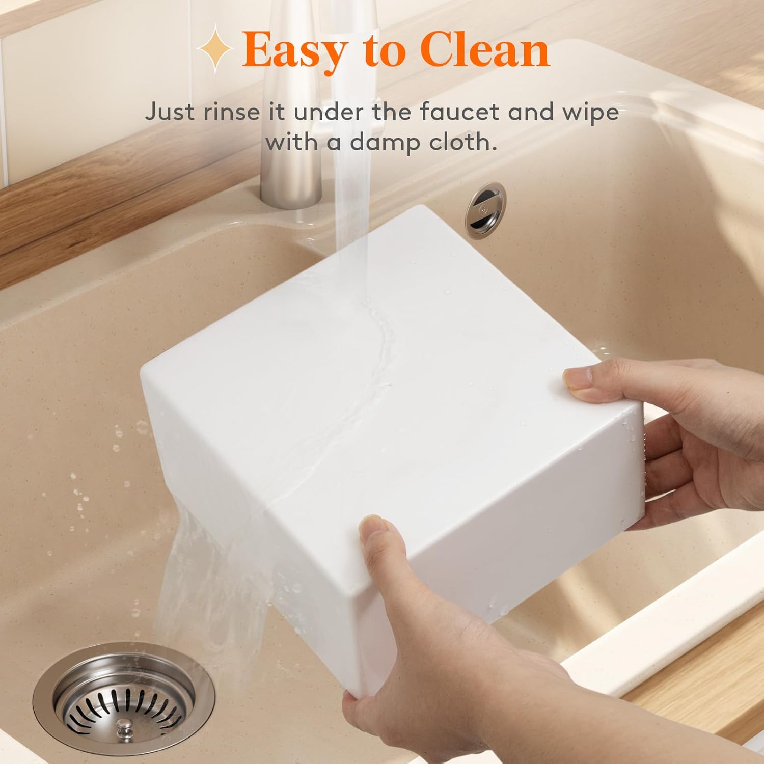 Lifewit 6 PCS Buffet Risers and Stands, Up to 25 cm/10" Food Risers for Buffet Table, Catering Dessert Cake Holder for Party, Collectibles Jewelry Display Shelf, Nesting Cube Boxes, (6",6",7",7.8",8.3",10")White