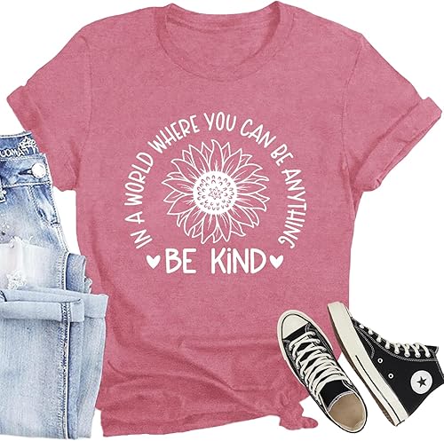 Be Kind Floral Graphic Tee