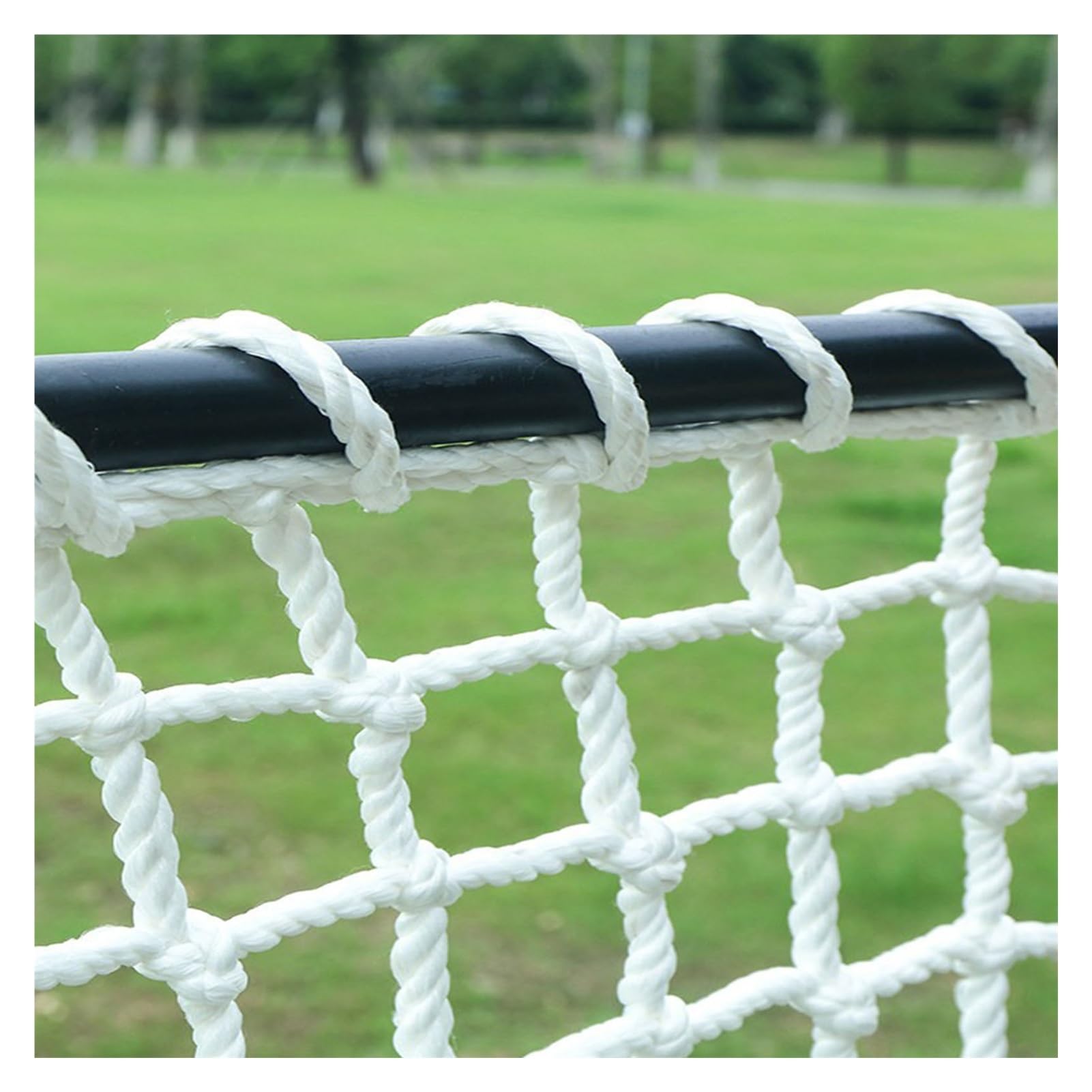 Nylon Balcony Rope Net Portable and Roll-up Netting Wall Truck Bed Cargo Net Stair Railings Suspended Ceilings Lofts(2x2m/6.56x6.56ft)