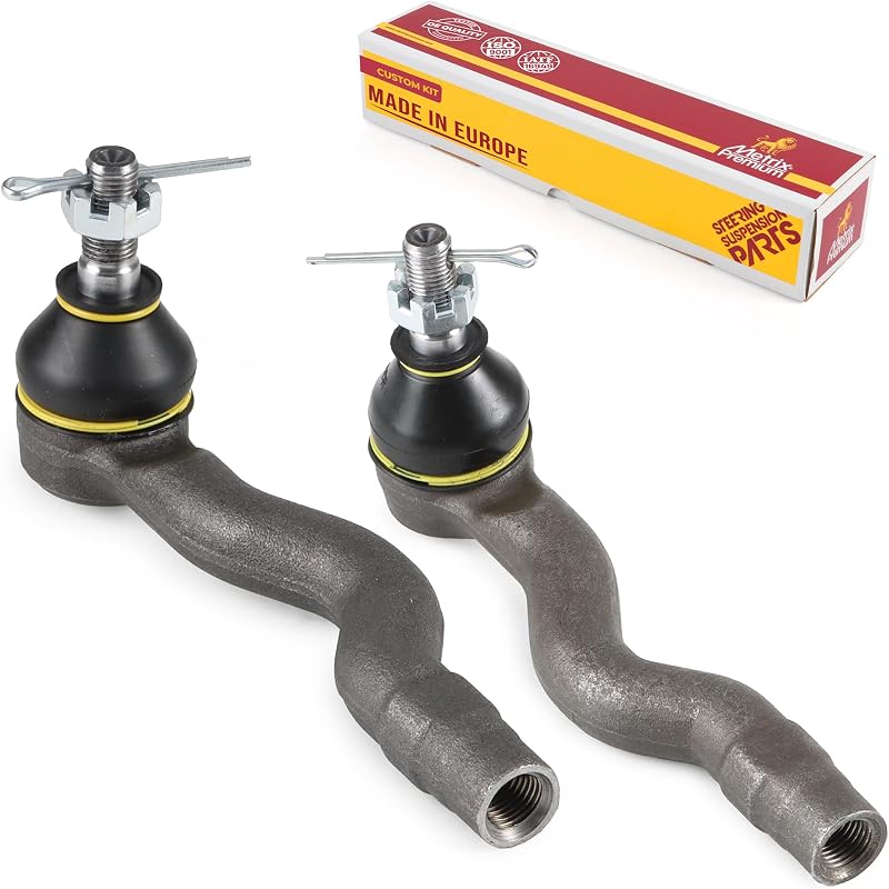 Kit de ponteiras externas da barra de direção dianteiras METRIX PREMIUM CHASSIS PARTS para Mazda RX-8 2004–2011 – 2 unidades