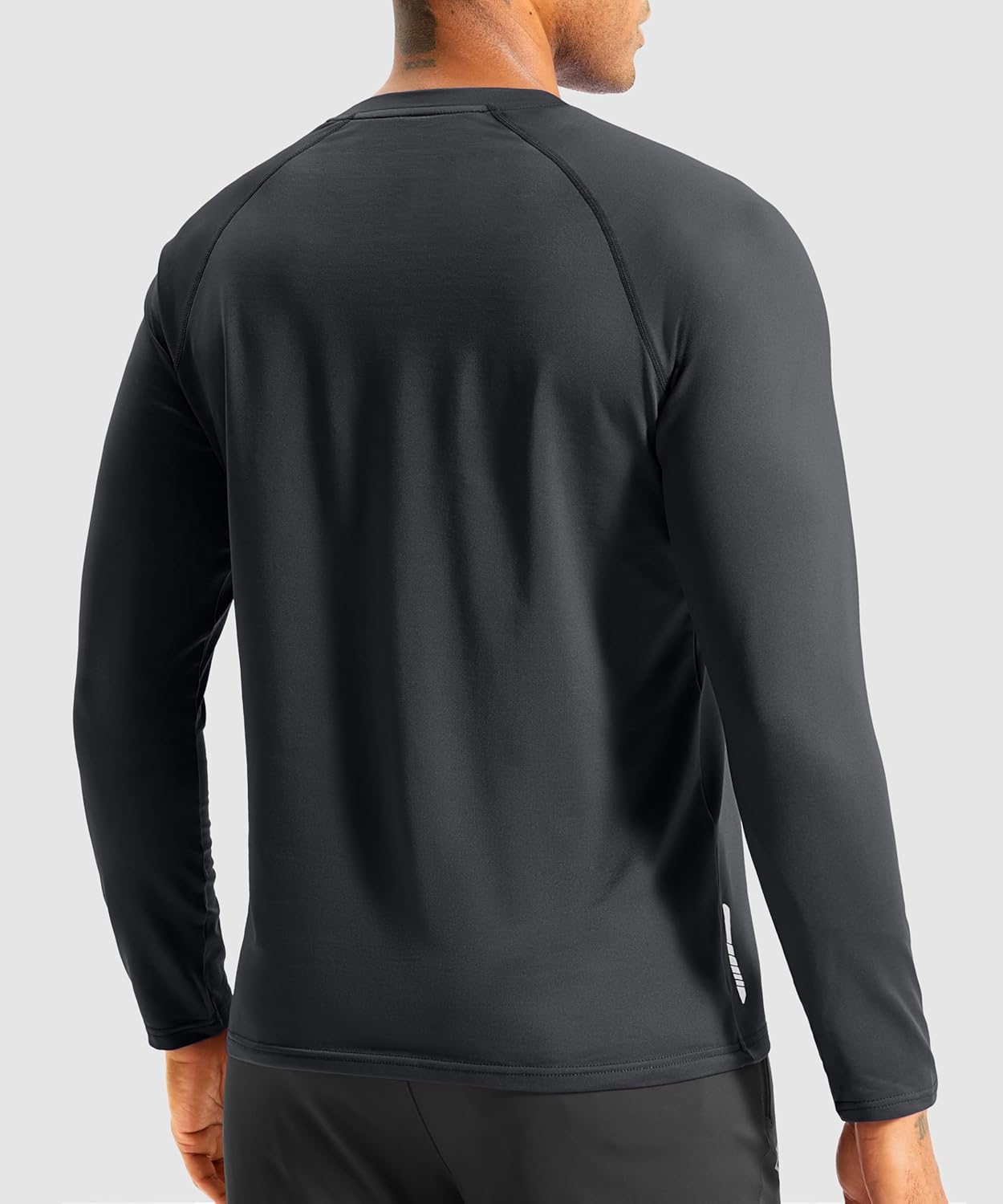 G Gradual Men's Thermal Shirts Long Sleeve Athletic Workout T-Shirts Crewneck Fleece Lind Base Layer for Men Cold Weather