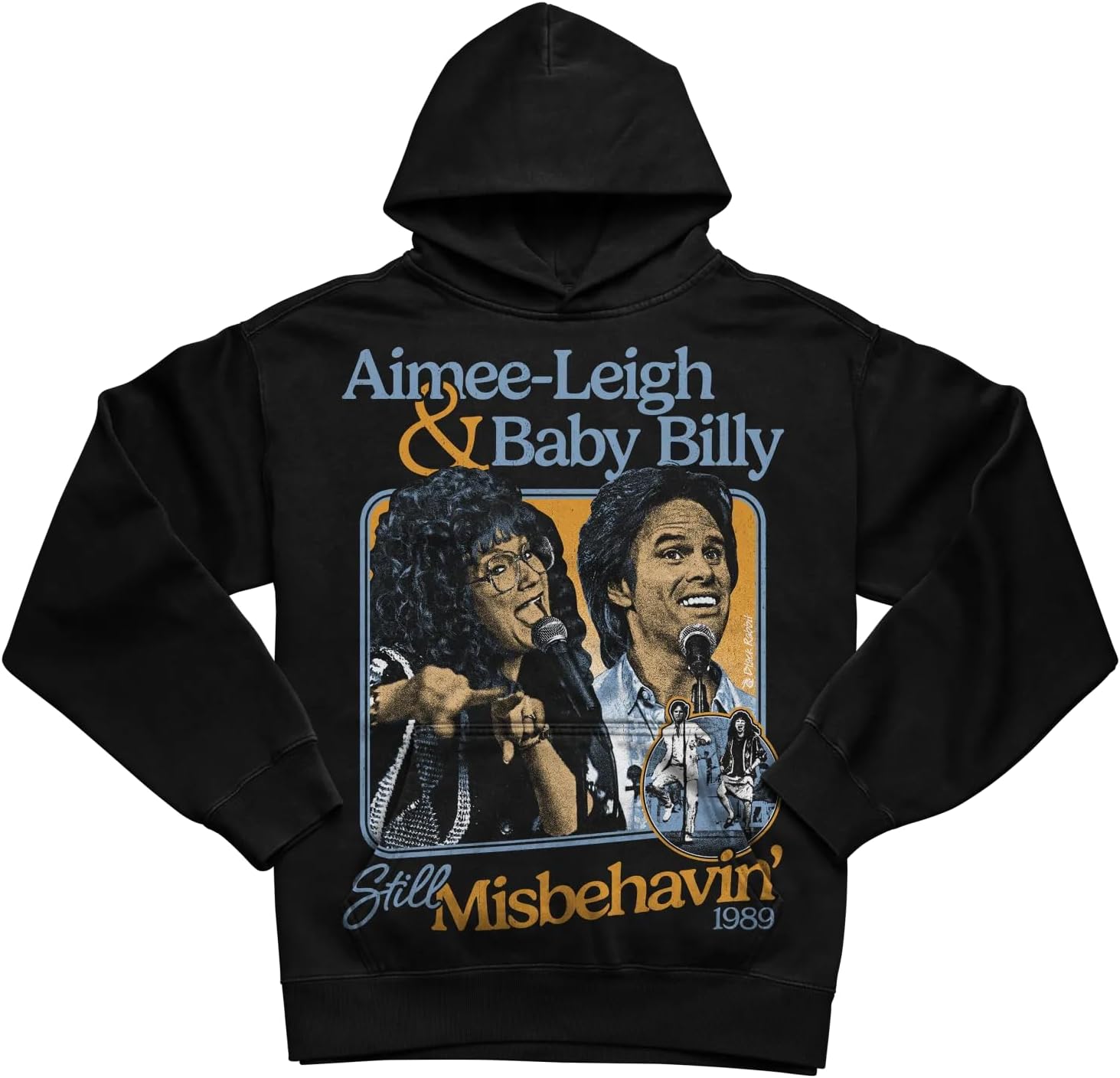 Black Rabbit Still Misbehavin Tour 1989 Retro Baby Billy Shirt Unisex Classic T-Shirt