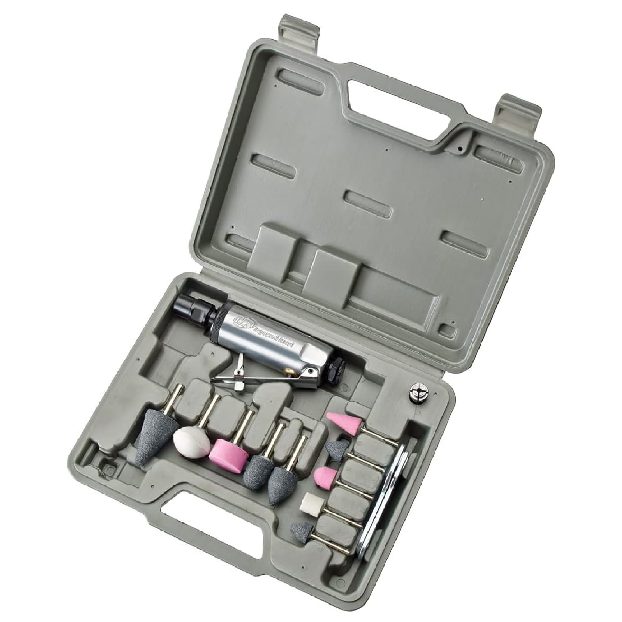 Ingersoll-Rand 307BK Air Die Grinder Stone Kit, 28,000 RPM, 0.25 HP, 1/4" Collet, Front Exhaust