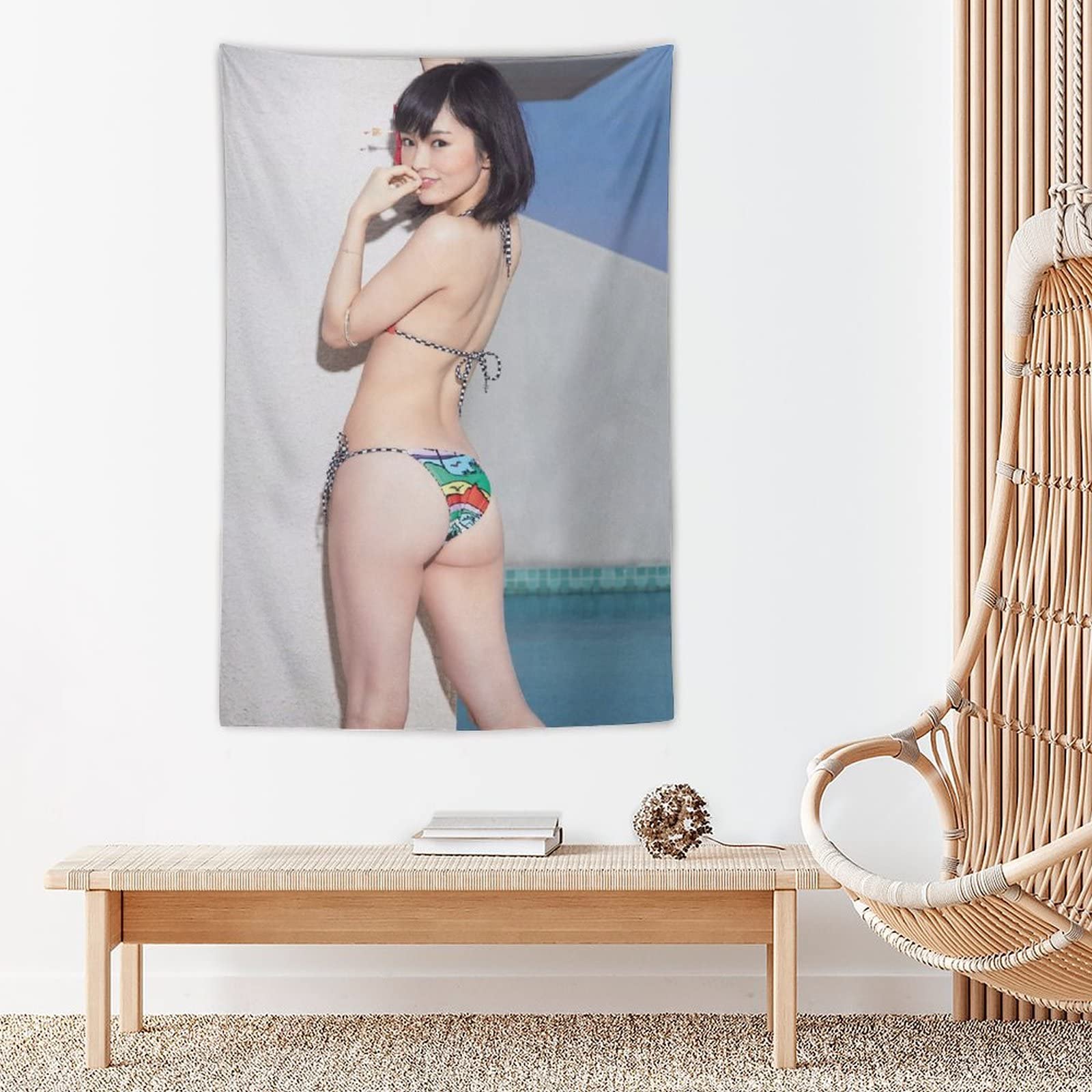 Amazon.co.jp: NMB48山本彩下着写真ポスター清純 (3) タペストリー 壁