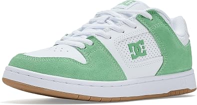 DC, Women's, Manteca 4, White/Mint/Gum, 7.5, Medium