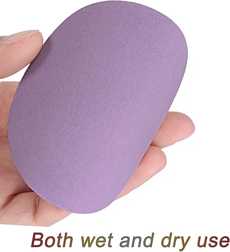 Miniatura 9 de uxcell 20 discos de lijado morados de 3 pulgadas, 2000 granos, gancho y bucle, papel de arena profesional de óxido de aluminio, pulido en seco y