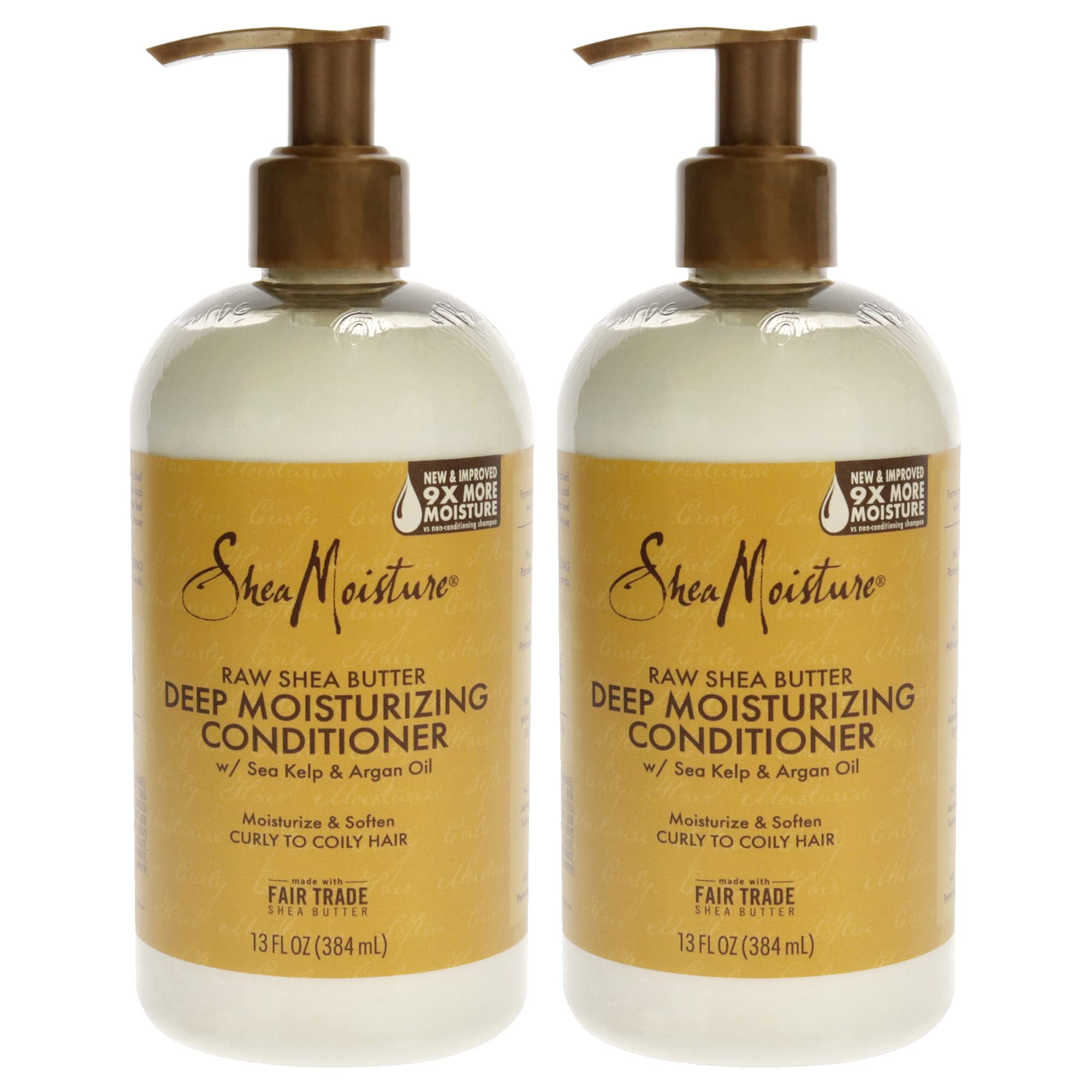 Shea Moisture Raw Shea Butter Restorative Conditioner Pack Of 2, 13 Oz