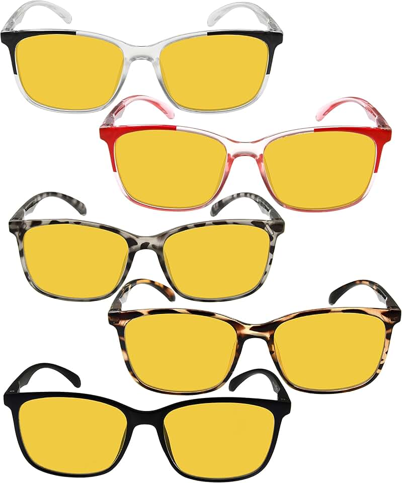 blue tinted reading glasses