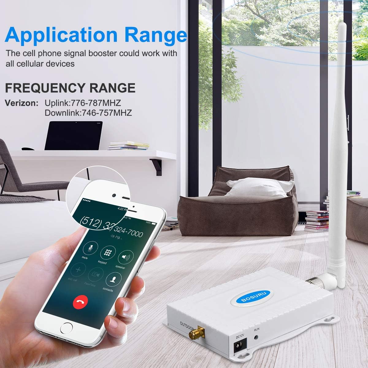 Get Popular Offer Cell Phone Signal Booster Verizon Signal Booster 4G LTE Band 13 FDD Cell Phone Booster Verizon Cell Signal Booster Verizon Signal Amplifier Cell Phone Extender Verizon Cell Booster Boost Voice+Data