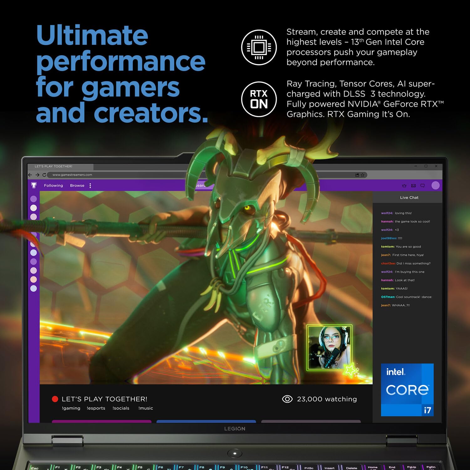 Amazon.com: Lenovo Legion Pro 5i Gen 8 Gaming Laptop, 16