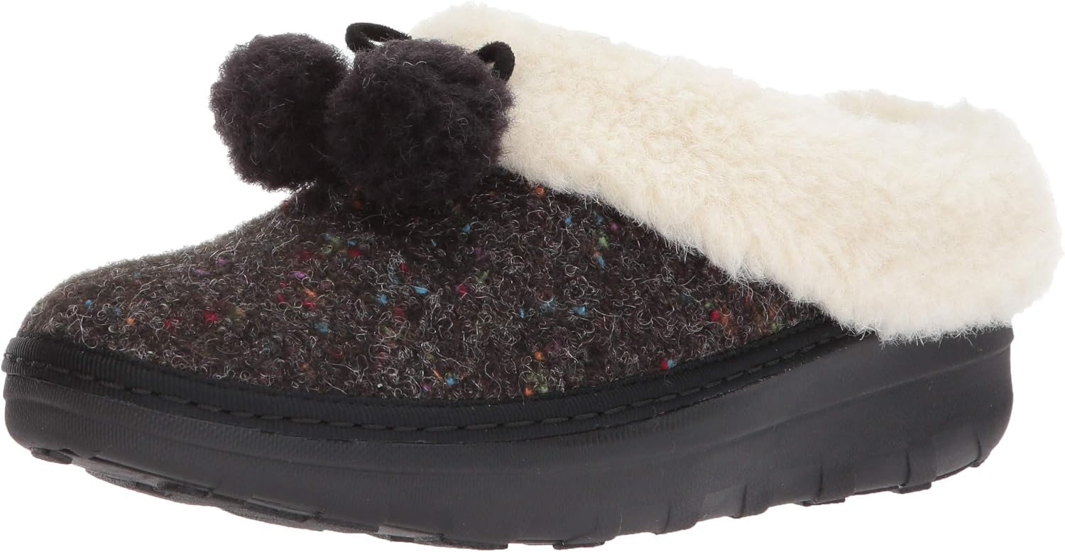 FitFlop Women's Loaff Snug Pom Slipper
