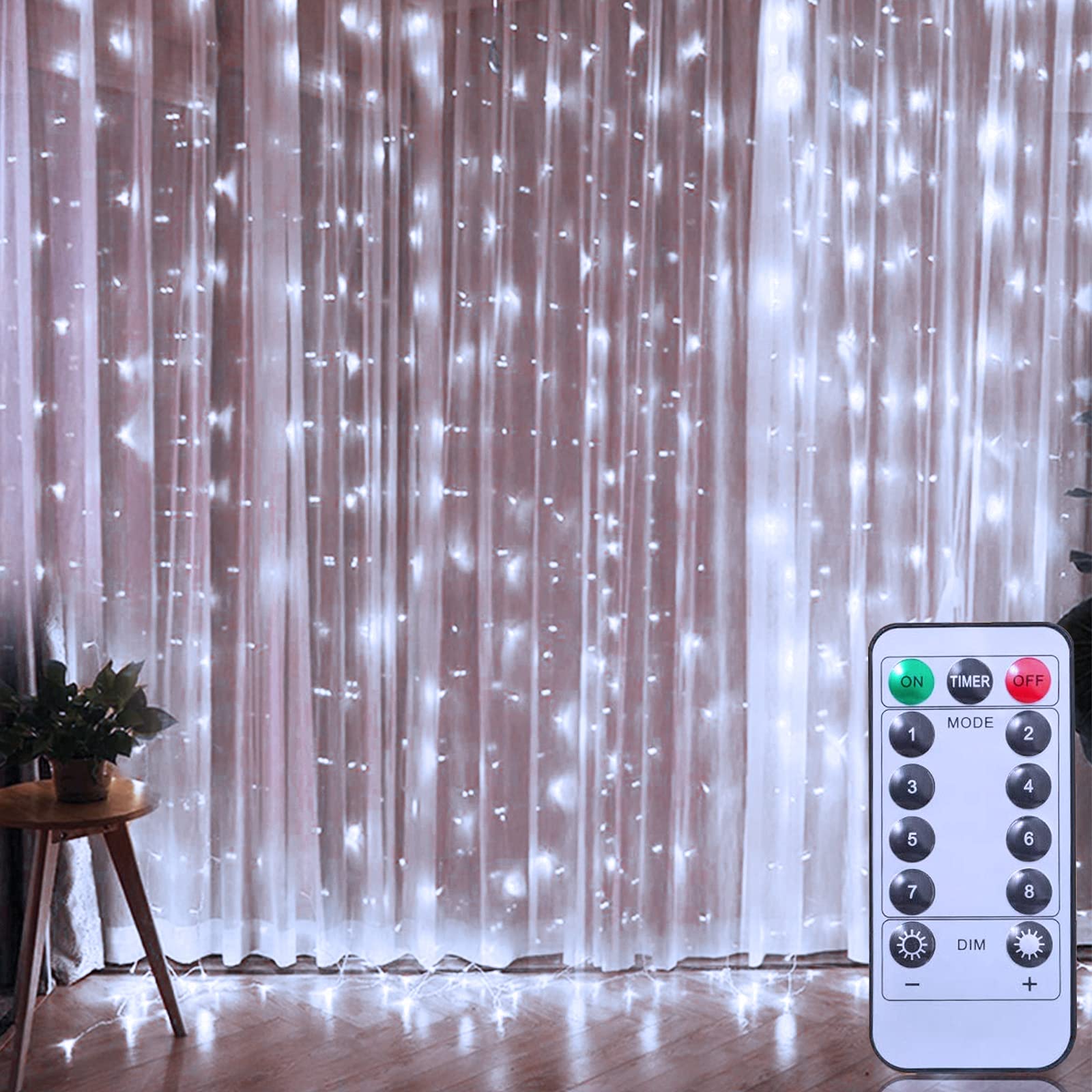 TURNMEON Christmas Curtains Decor