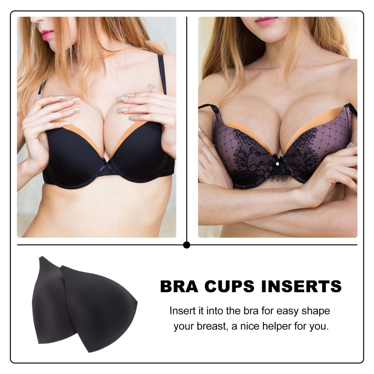 Beaupretty Ropa Interior Almohadillas Para El Pecho De Sujetador Copas Insertos De Almohadilla Para Sujetadores Deportivos Relleno Para Sujetadores Insertos De Copa Para