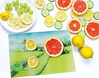 Vista 5 de 2 tablas de cortar por sublimación, tablas de cortar por sublimación de 11 x 7.87 pulgadas, tabla de cortar antideslizante de sublimación