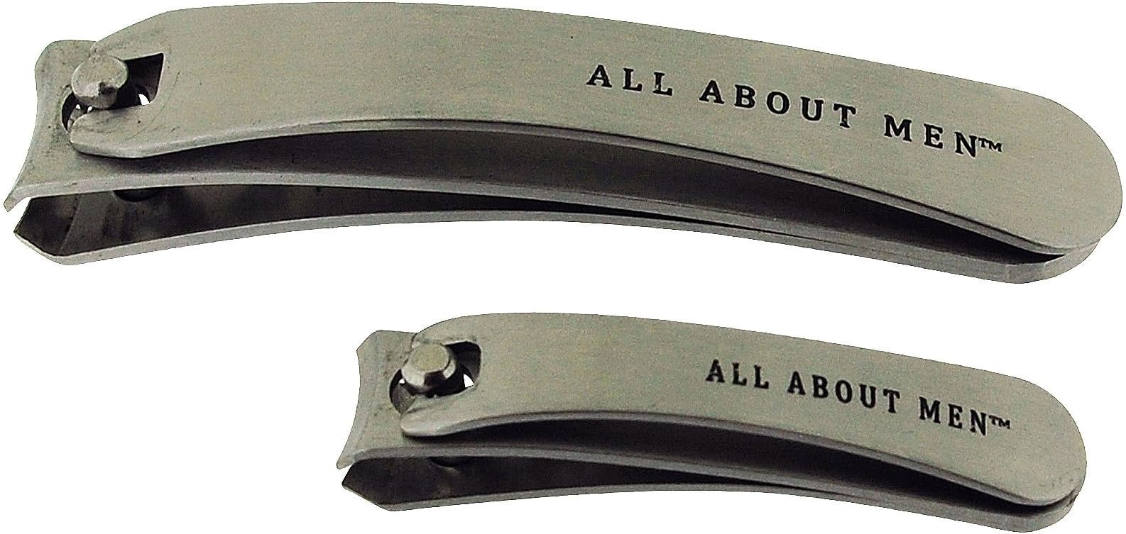‘’All About Men’’ Duo Nail Clipper Set Professional Quality Satin Finish by Danielle