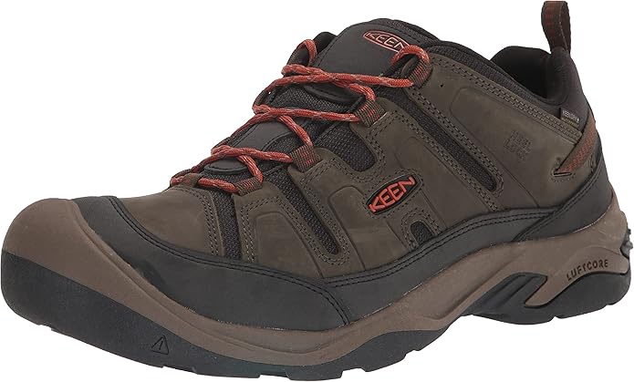 KEEN Men's Circadia Low Height Comfortable Waterproof Hiking Shoes