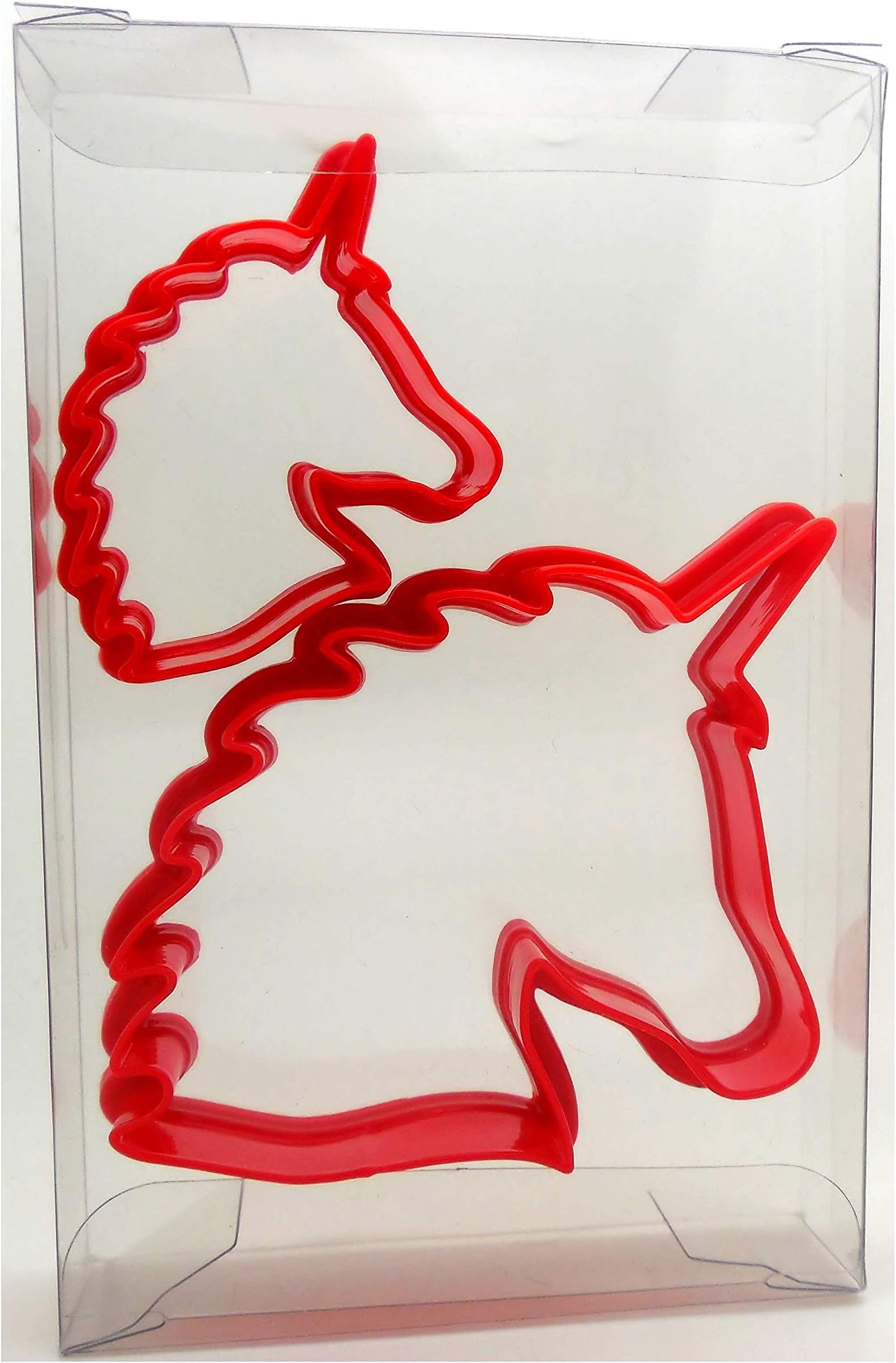 Unicorn Head Cookie Cutter Set of 2, Biscuit, Pastry, Fondant Clay Cutter