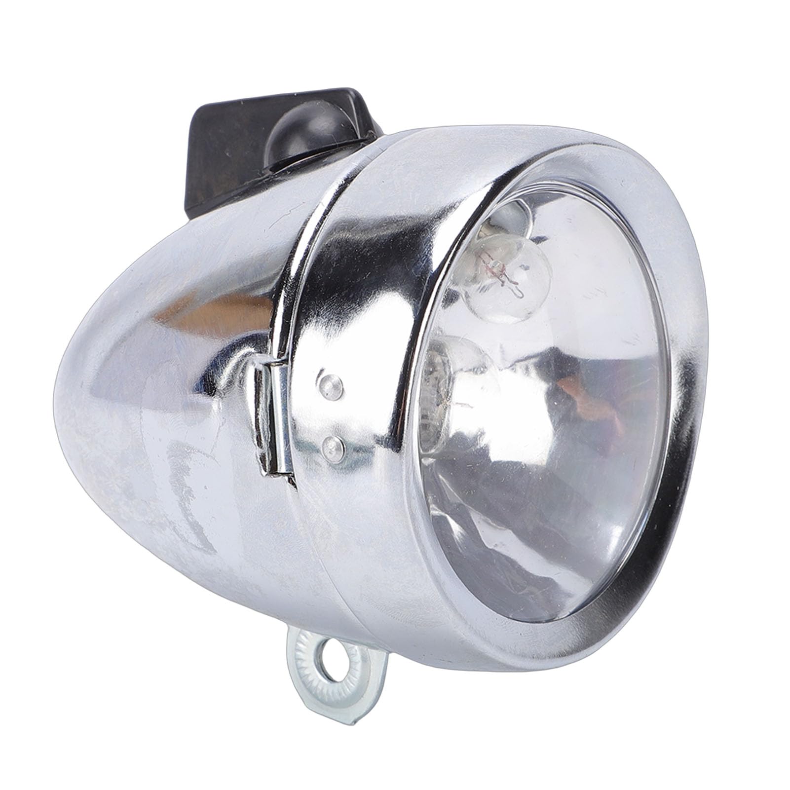 Generatore Dinamo Faro Kit Fanale Posteriore 12V 6W Kit Luce Generatore di Attrito per Bici Impermeabile con Robusto Alloggiamento in Metallo per la Modifica della Bici retrò