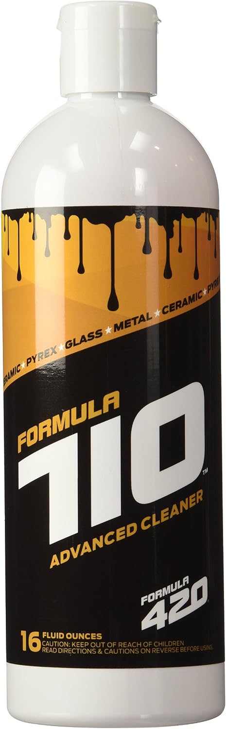 Formula 710 Advanced Cleaner Safe On Pyrex, Glass, Metal, and Ceramic by Formula 420 - Assorted Sizes (16oz - Large)