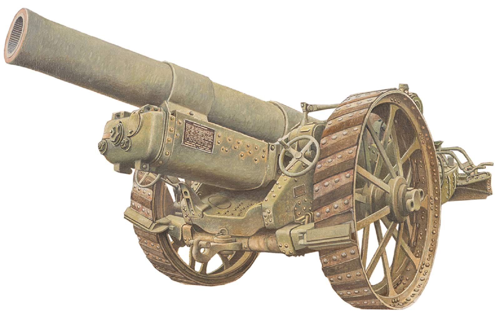 Amazon | ローデン 1/35 第一次世界大戦 イギリス軍 BL8インチ