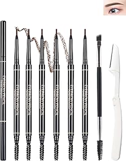 Juego de 6 lápices de cejas impermeables, col...