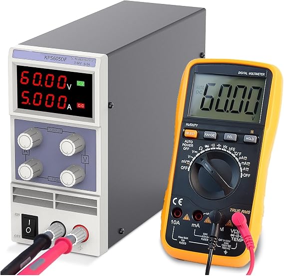 DC Power Supply Variable, Laboratory Stabilizer DC Power Supply Adjustable Voltage Regulator Switching Variable Bench Source Current Stabilizer , Adjustable Regulated lab Power Supply(Kps3010D 30V 10A